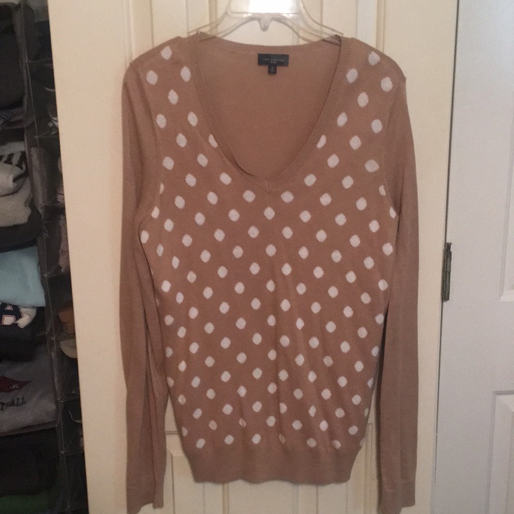 Polka dotted sweater